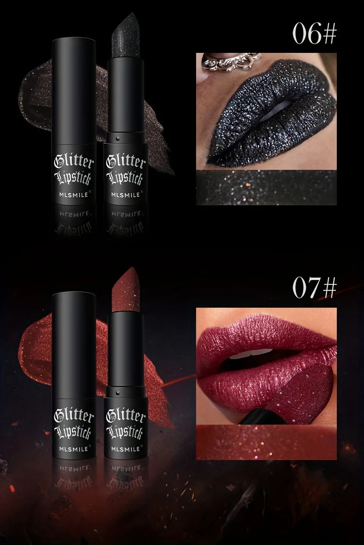 
                  
                    7 Colors Glitter Lipstick Hydrating Sparkling Shine Lip Color
                  
                