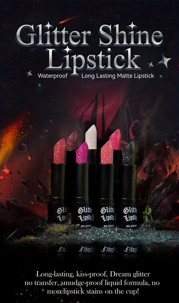 
                  
                    7 Colors Glitter Lipstick Hydrating Sparkling Shine Lip Color
                  
                