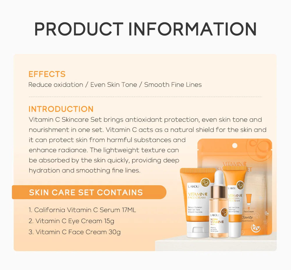 
                  
                    3pcs/set Vitamin C 24K Golden Skin Care Sets
                  
                