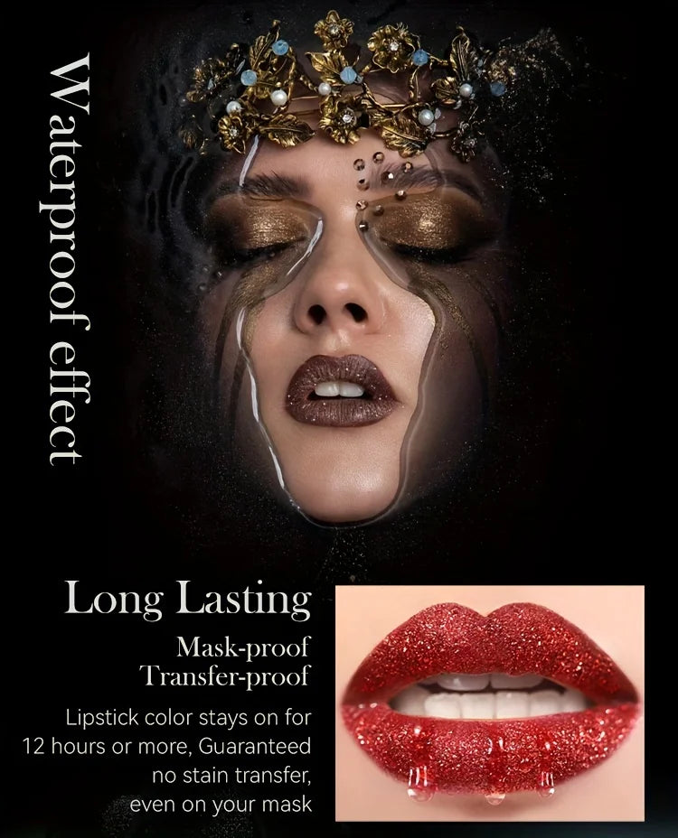 
                  
                    7 Colors Glitter Lipstick Hydrating Sparkling Shine Lip Color
                  
                