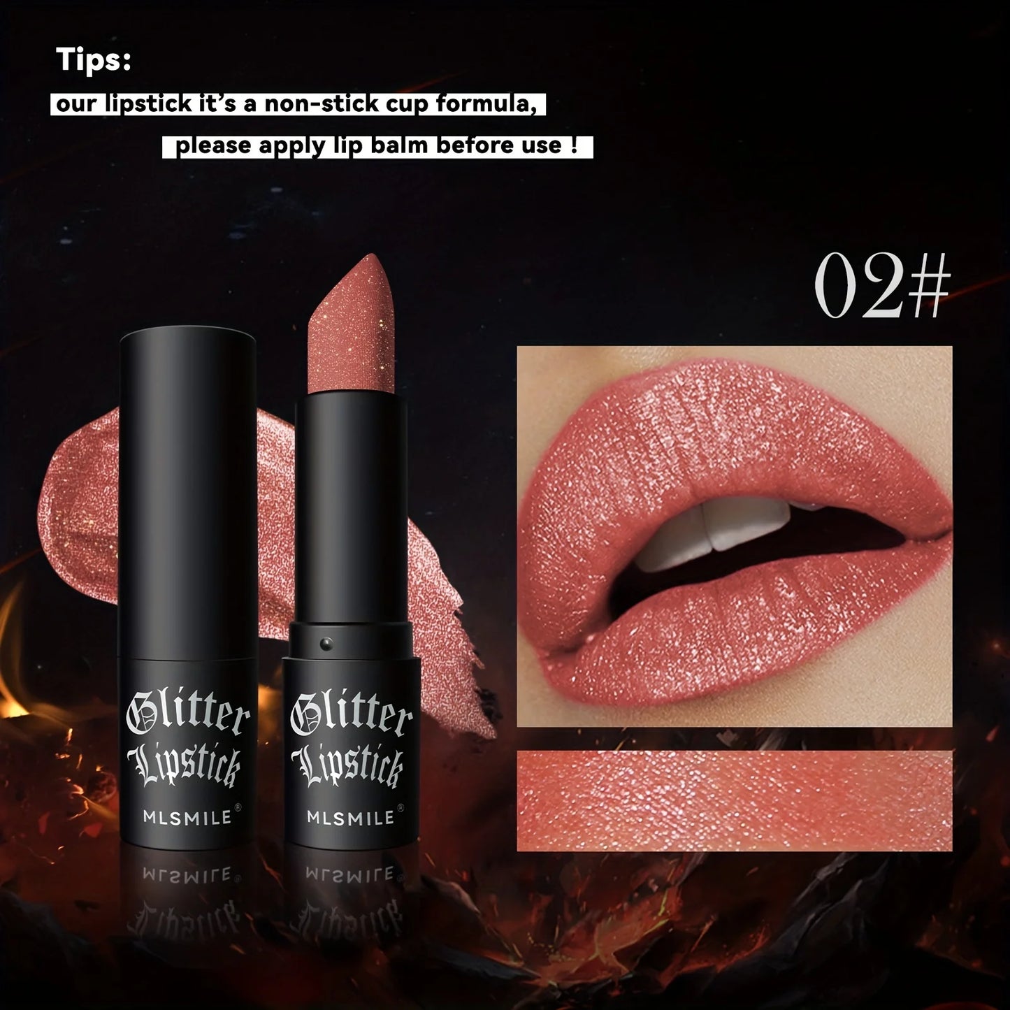 
                  
                    7 Colors Glitter Lipstick Hydrating Sparkling Shine Lip Color
                  
                