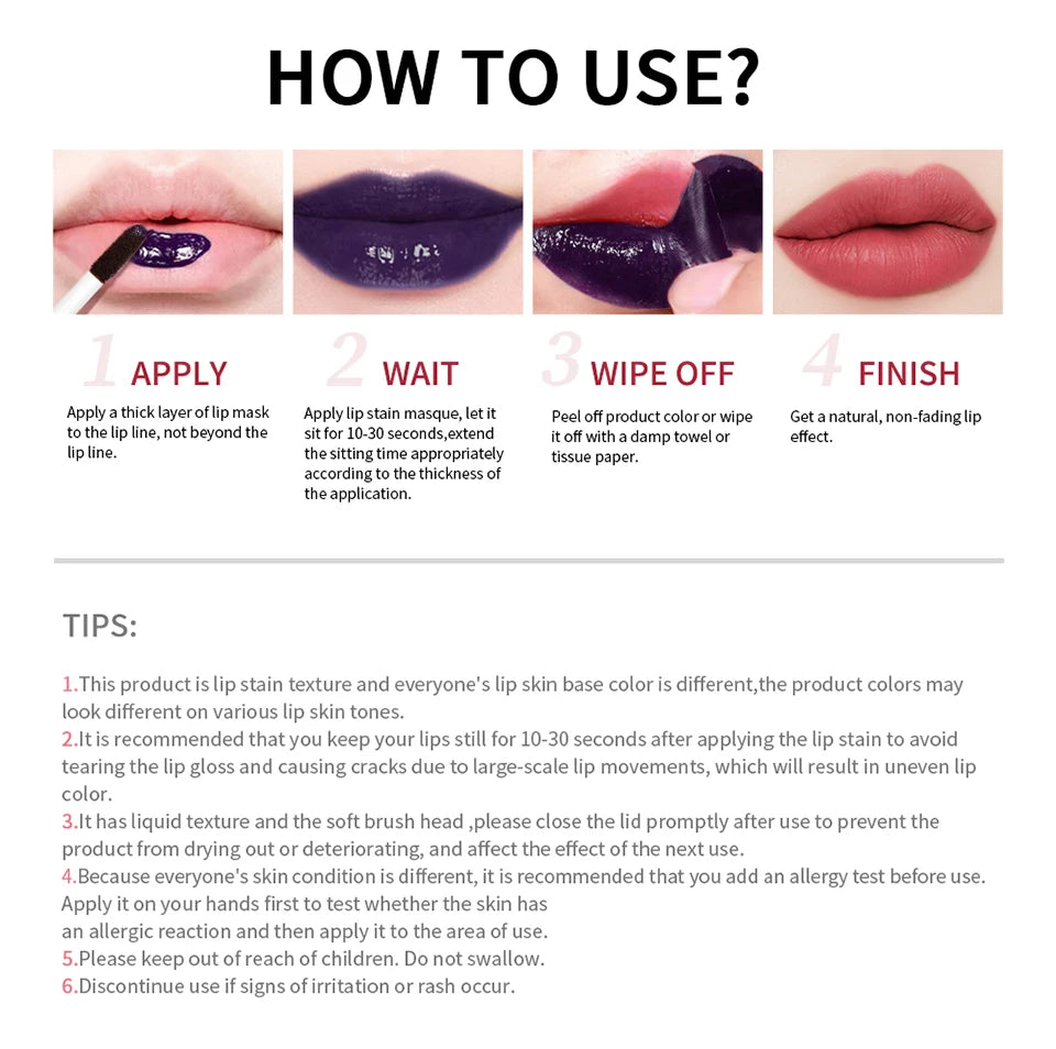 
                  
                    Peel Off Waterproof Pink Lip Tint
                  
                