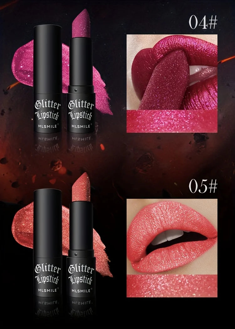 
                  
                    7 Colors Glitter Lipstick Hydrating Sparkling Shine Lip Color
                  
                