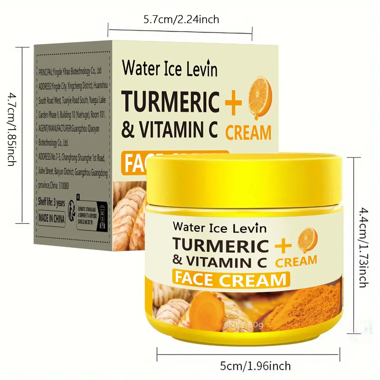 
                  
                    Turmeric Vitamin C Anti-Aging Cream
                  
                