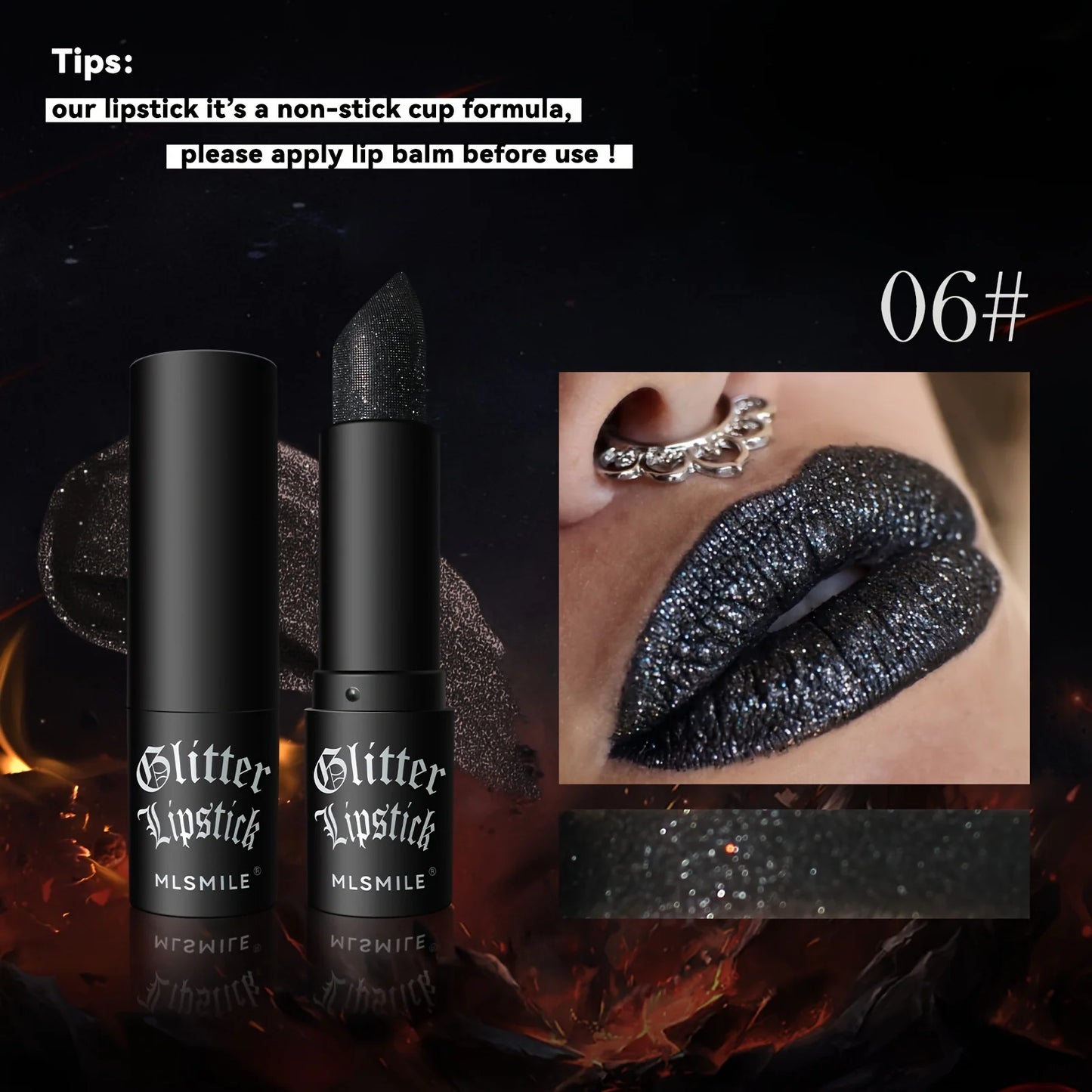 
                  
                    7 Colors Glitter Lipstick Hydrating Sparkling Shine Lip Color
                  
                