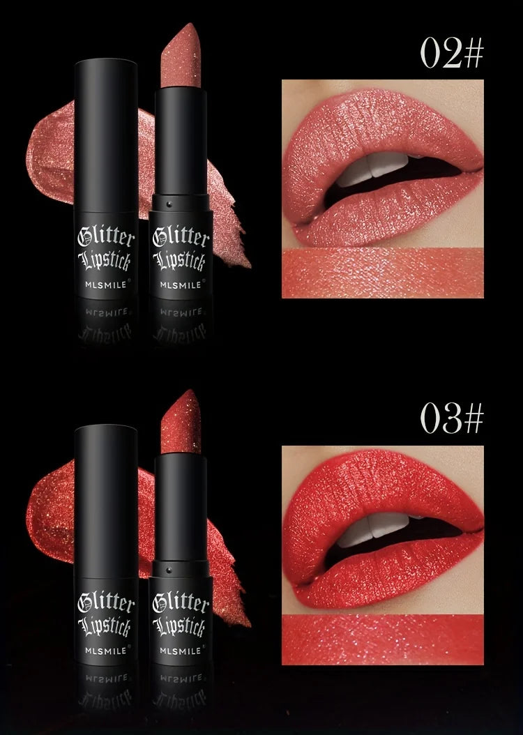 
                  
                    7 Colors Glitter Lipstick Hydrating Sparkling Shine Lip Color
                  
                